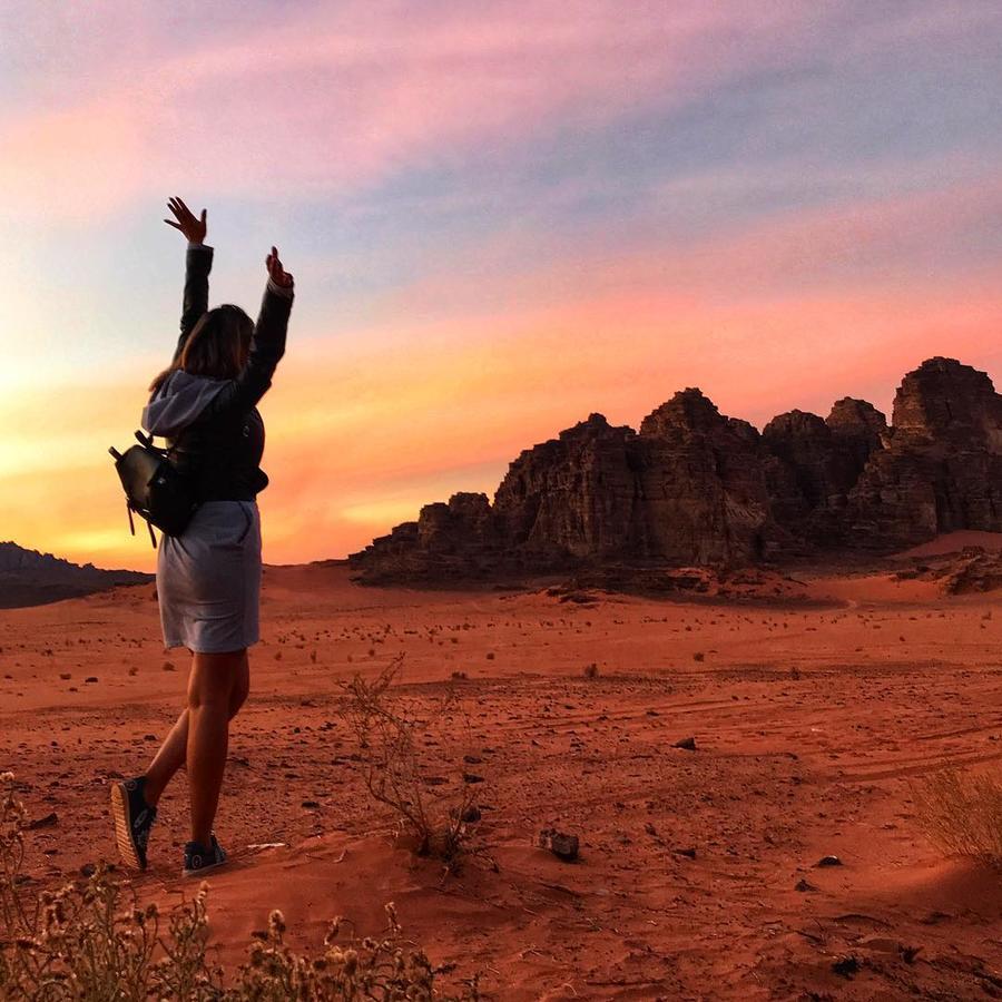 Wadi Rum Light Camp מראה חיצוני תמונה