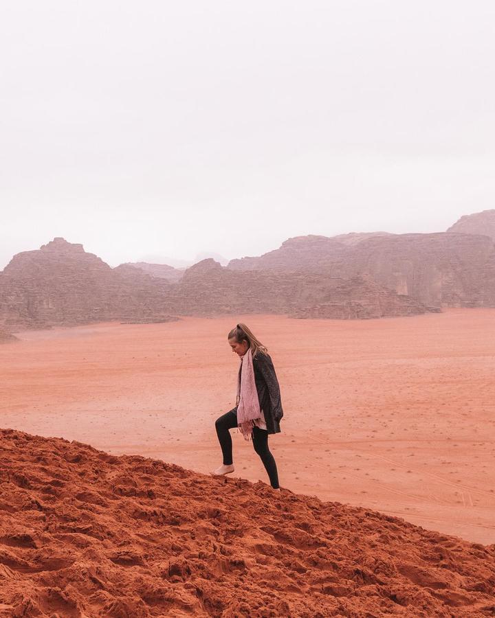Wadi Rum Light Camp מראה חיצוני תמונה